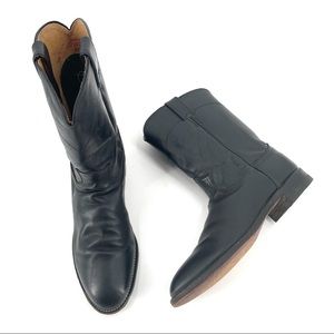 Justin Boots 3133 Leather Cowboy Western Boot